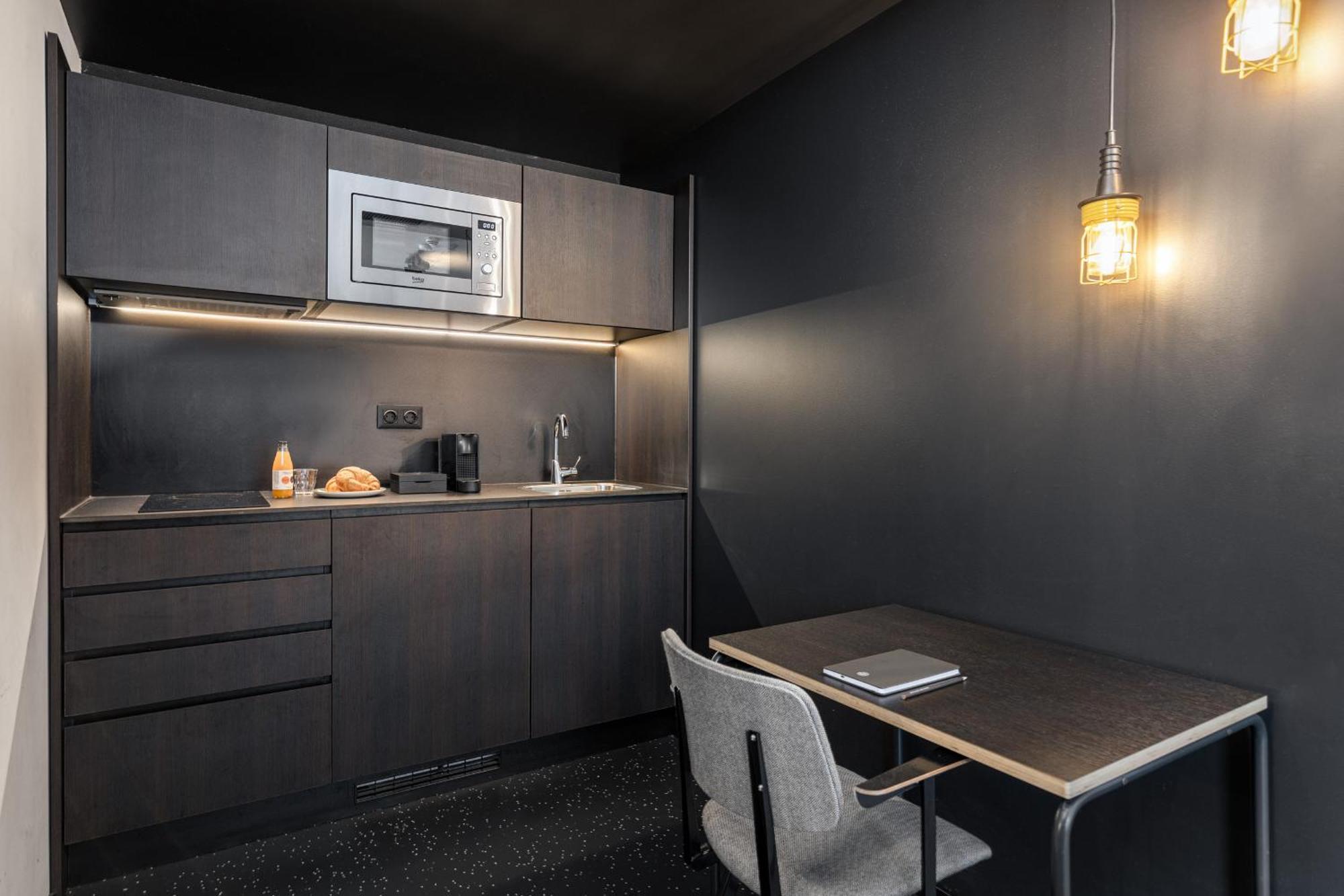 Hotel The Social Hub Wiedeń Zewnętrze zdjęcie Kitchen